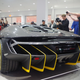 Illustration for article titled Supercars Took Over A Garage To Welcome The $1.9 Million Lamborghini Centenario